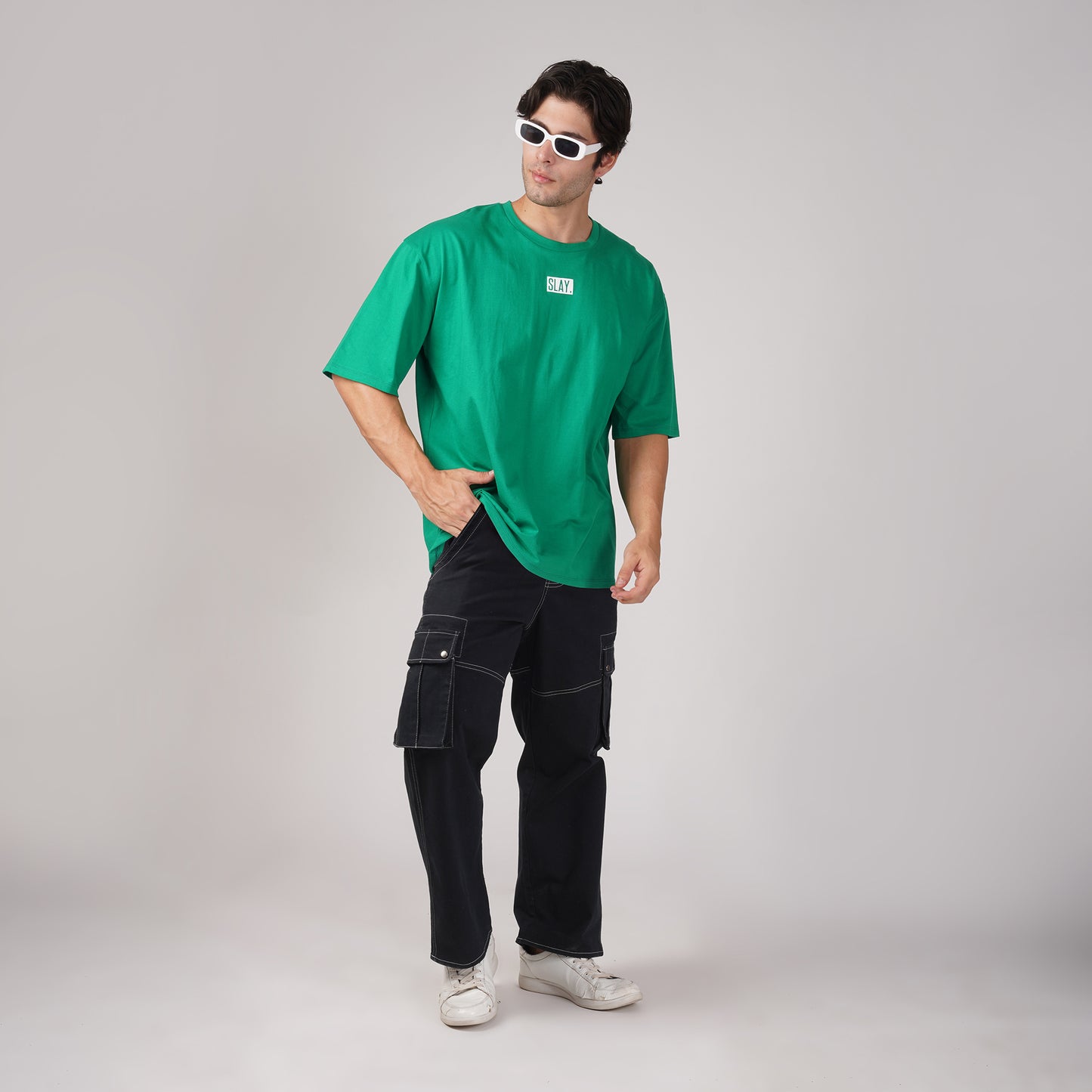 SLAY. Cupid Sniper Oversized T-Shirt