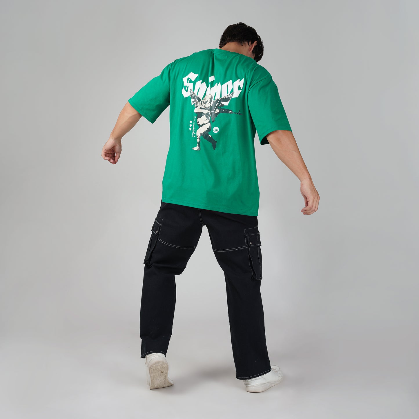 SLAY. Cupid Sniper Oversized T-Shirt