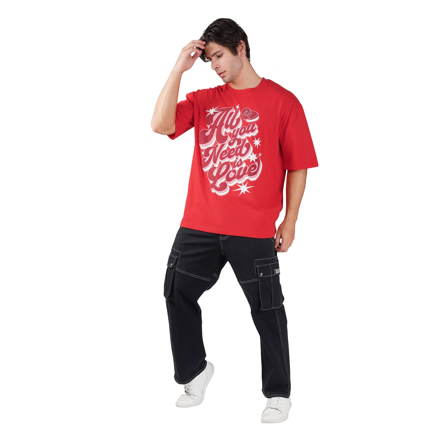 SLAY. All You Need is Love Oversized T-Shirt