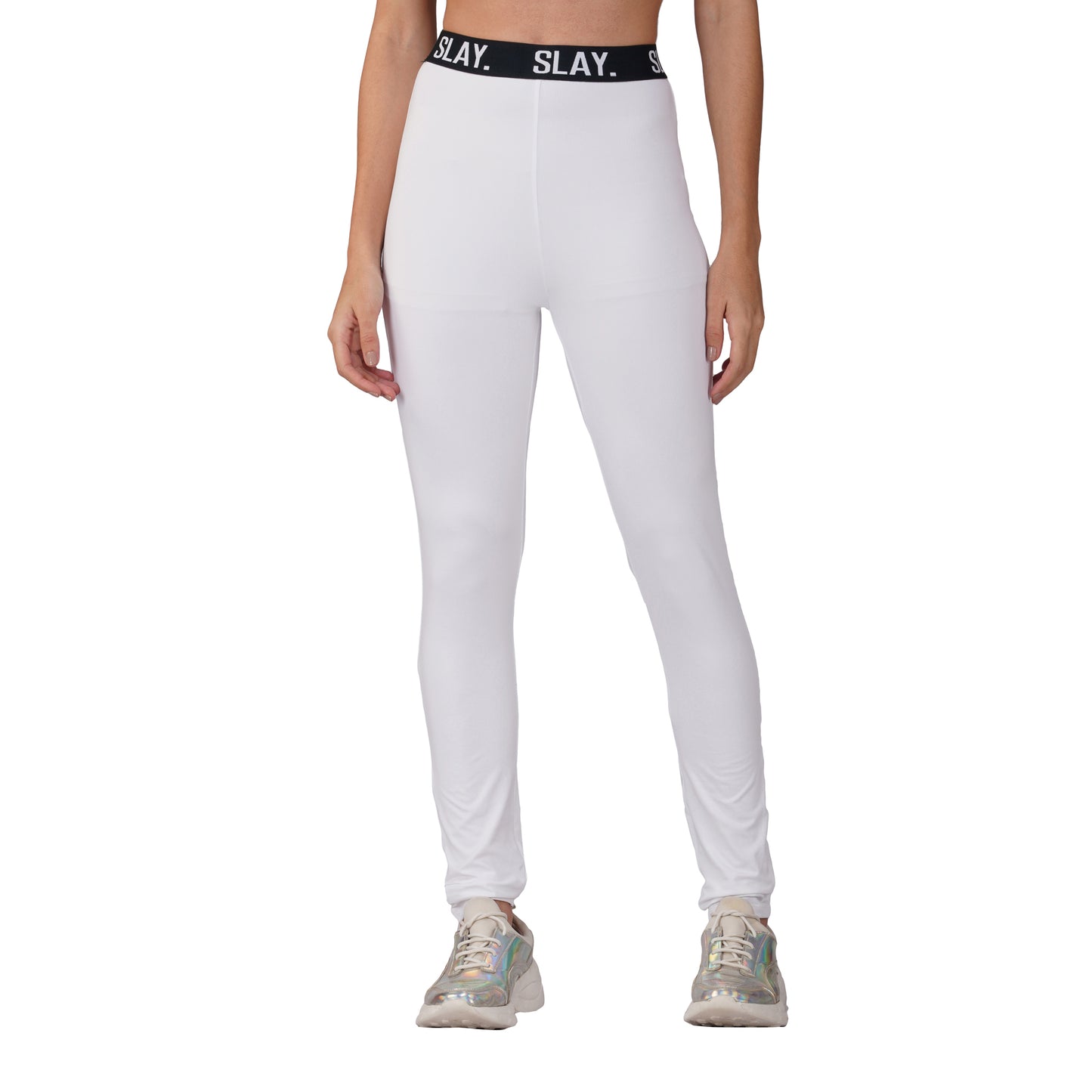 SLAY. Sport Women's Activewear Full Sleeves Crop Top And Pants