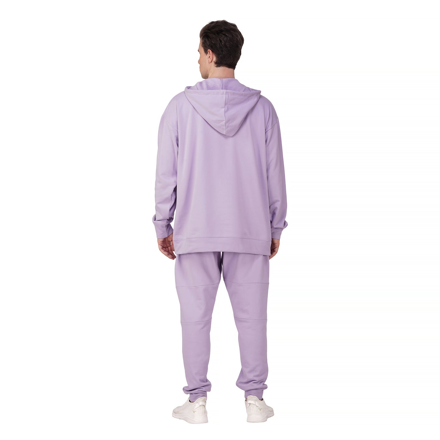 SLAY. Men's Lavender Oversized Drop Shoulder Hoodie & Joggers Co-ord Set