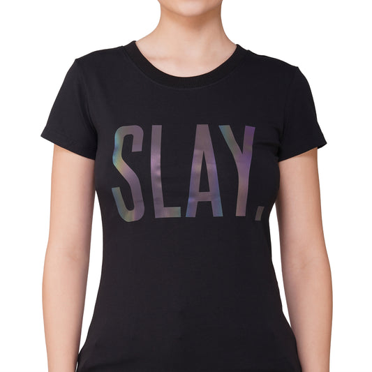 SLAY. Women's Reflective T-shirt Limited Edition