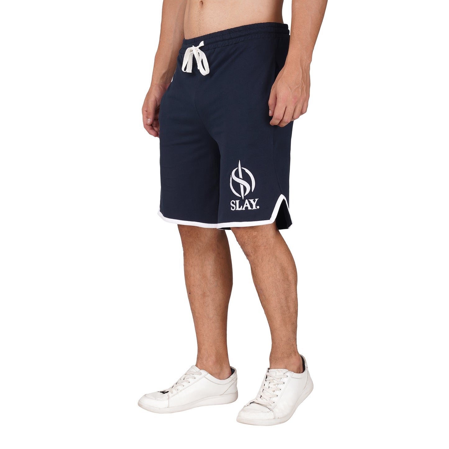 SLAY. Men's Navy Varsity Co-ord Set