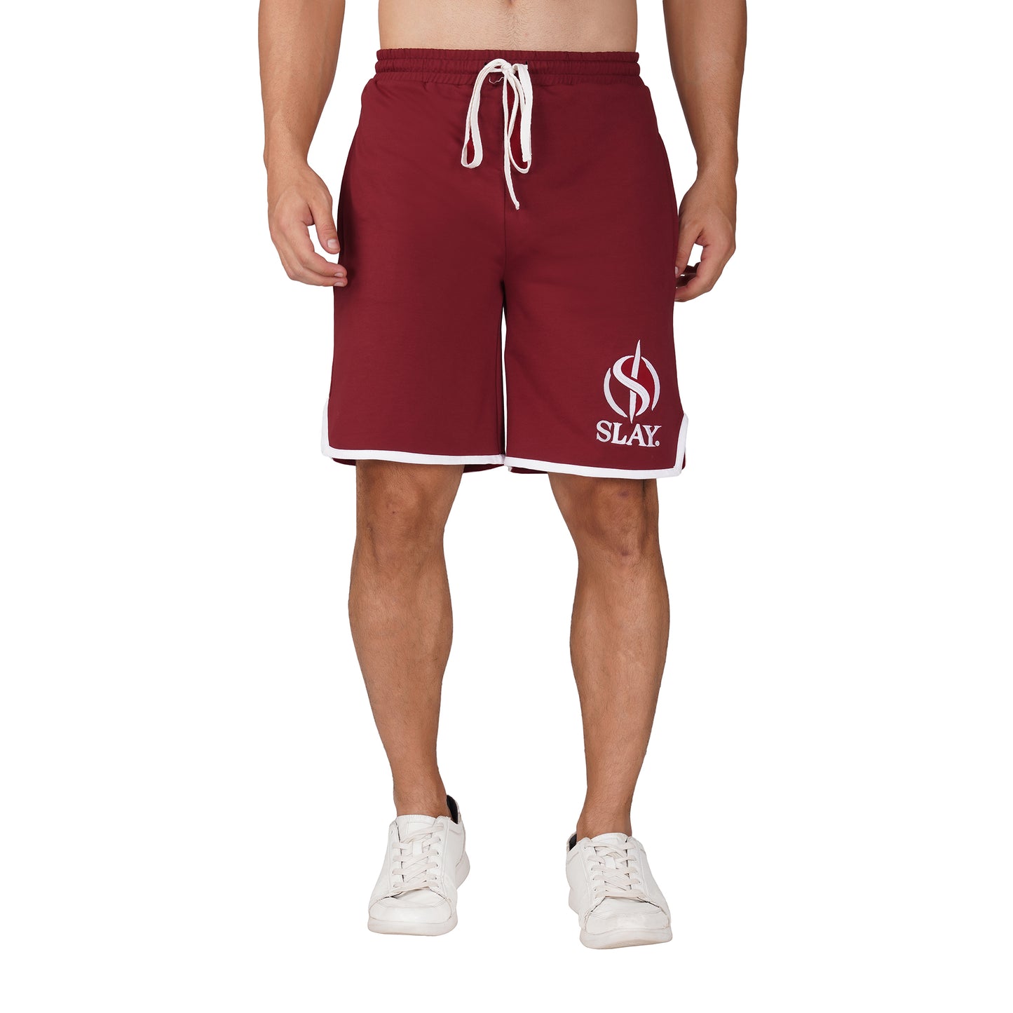 SLAY. Men's Red Varsity Co-ord Set