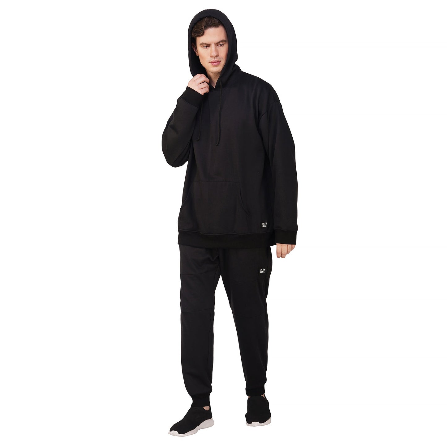 SLAY. Men's Black Joggers