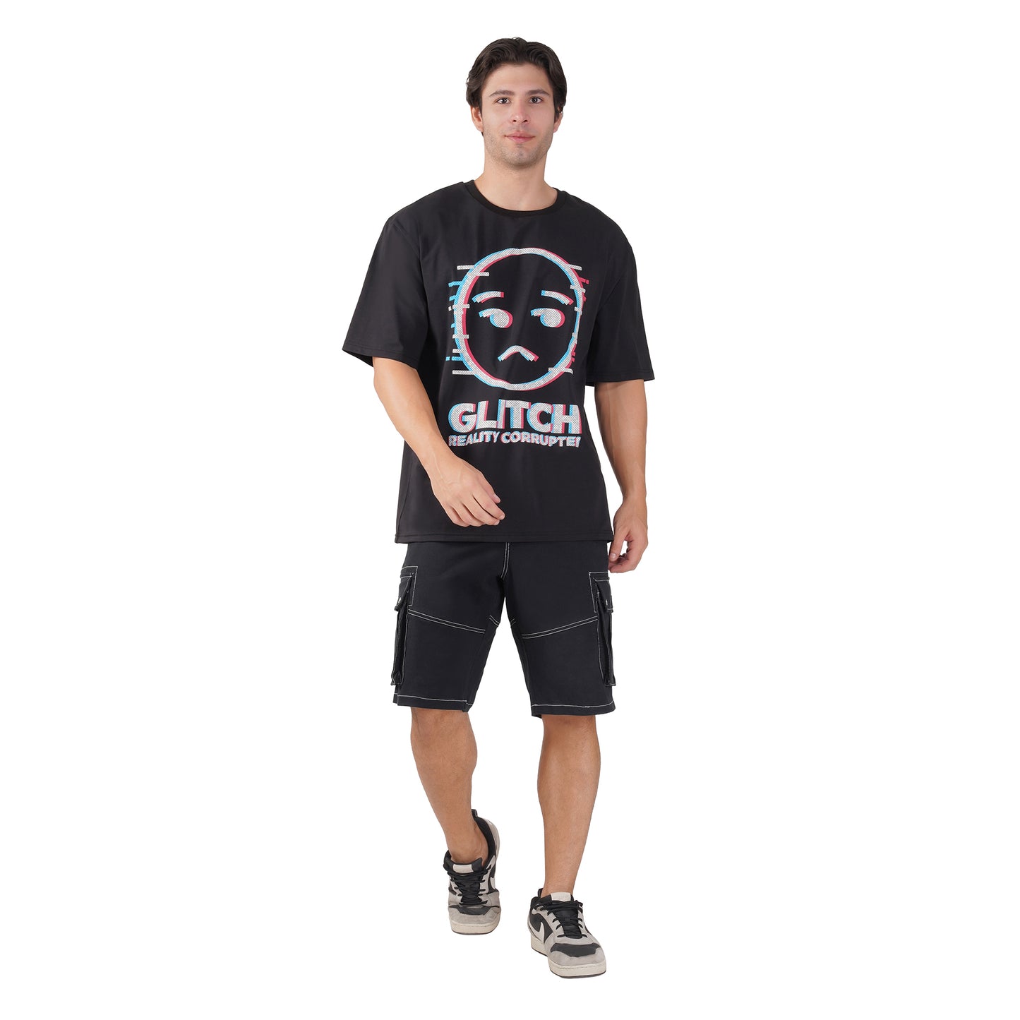 SLAY. Glitch Oversized T shirt