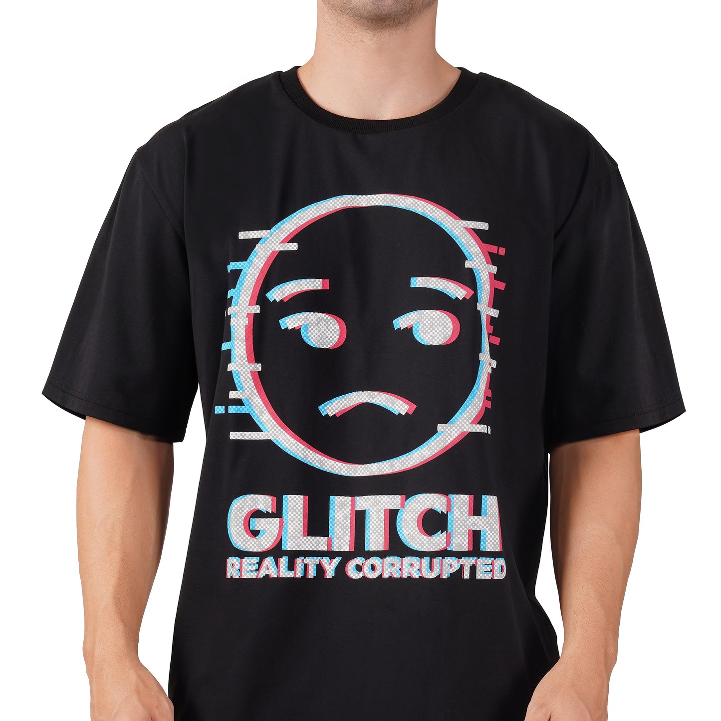 SLAY. Glitch Oversized T shirt