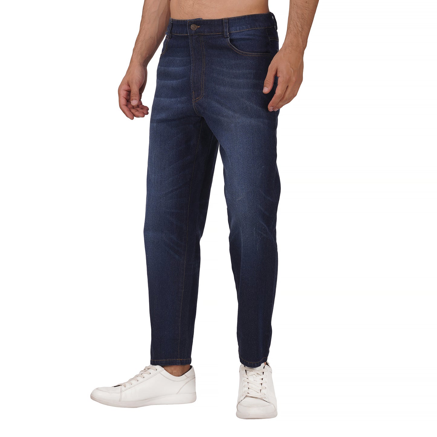 SLAY. Men's Enzyme Wash Denim Lycra Jeans
