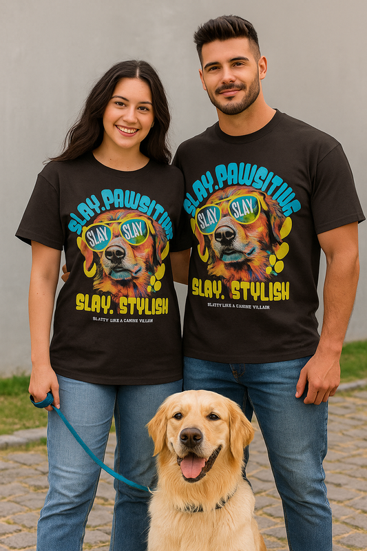 SLAY. Pawsitive Oversized T-Shirt