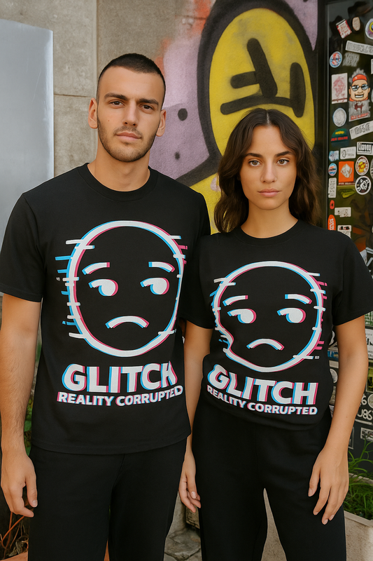 SLAY. Glitch Oversized T shirt