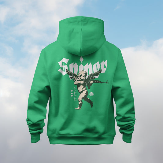 SLAY. Cupid Sniper Oversized Hoodie
