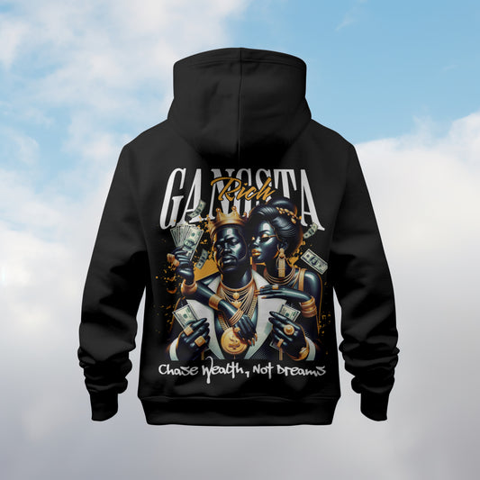 SLAY. Gangsta Rich Oversized Hoodie