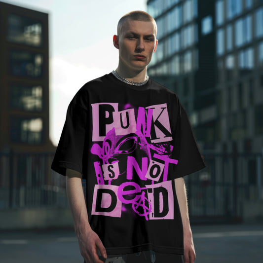 SLAY. Punk is not Dead Oversized T-Shirt