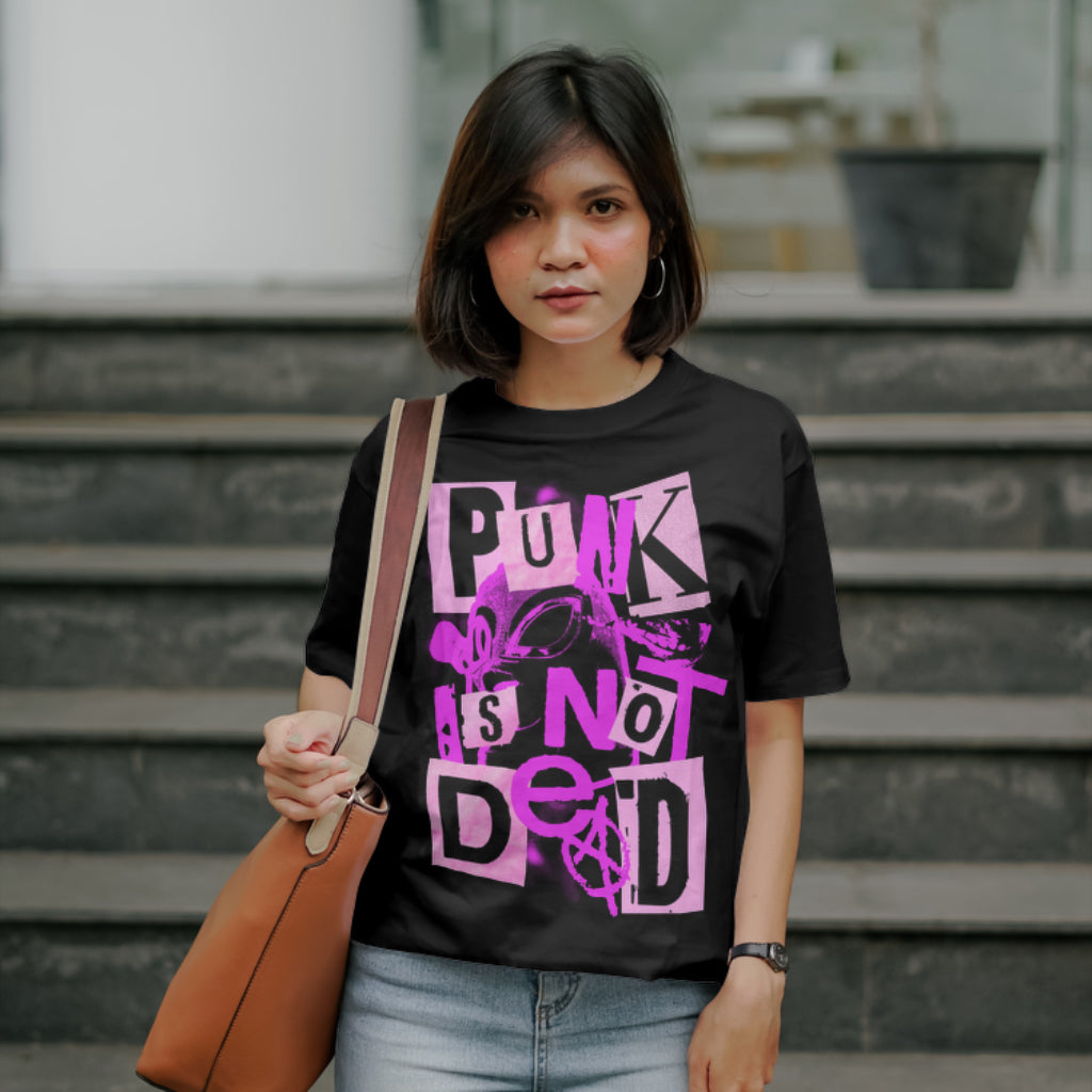 SLAY. Punk is not Dead Oversized T-Shirt