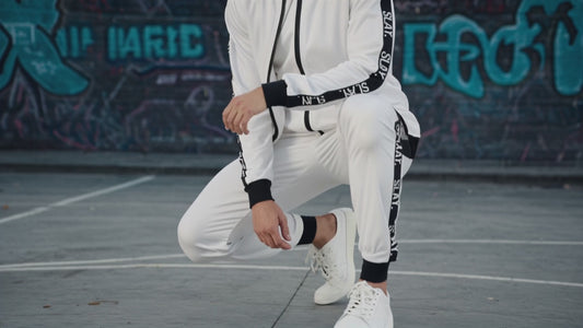 SLAY. Classic Men's Limited Edition White Tracksuit