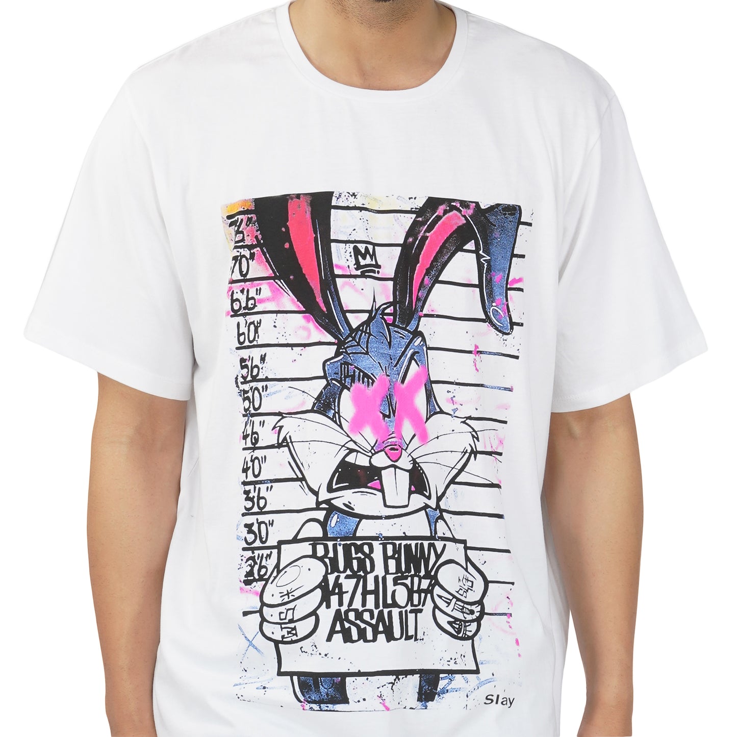 SLAY. Men's Bugs Bunny Oversized Drop shoulder T shirt