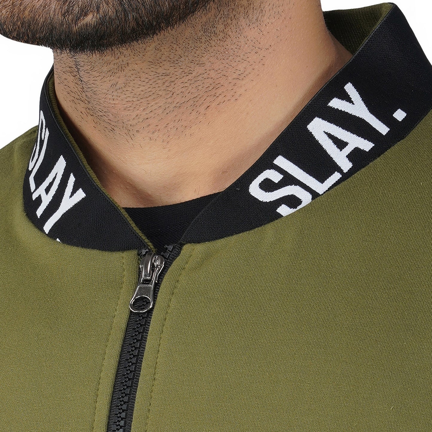 SLAY. Classic Men's Limited Edition Olive Green Tracksuit