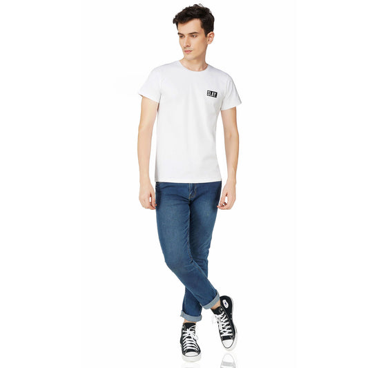 SLAY. Men's Basic Plain White T shirt-clothing-to-slay.myshopify.com-T-Shirt