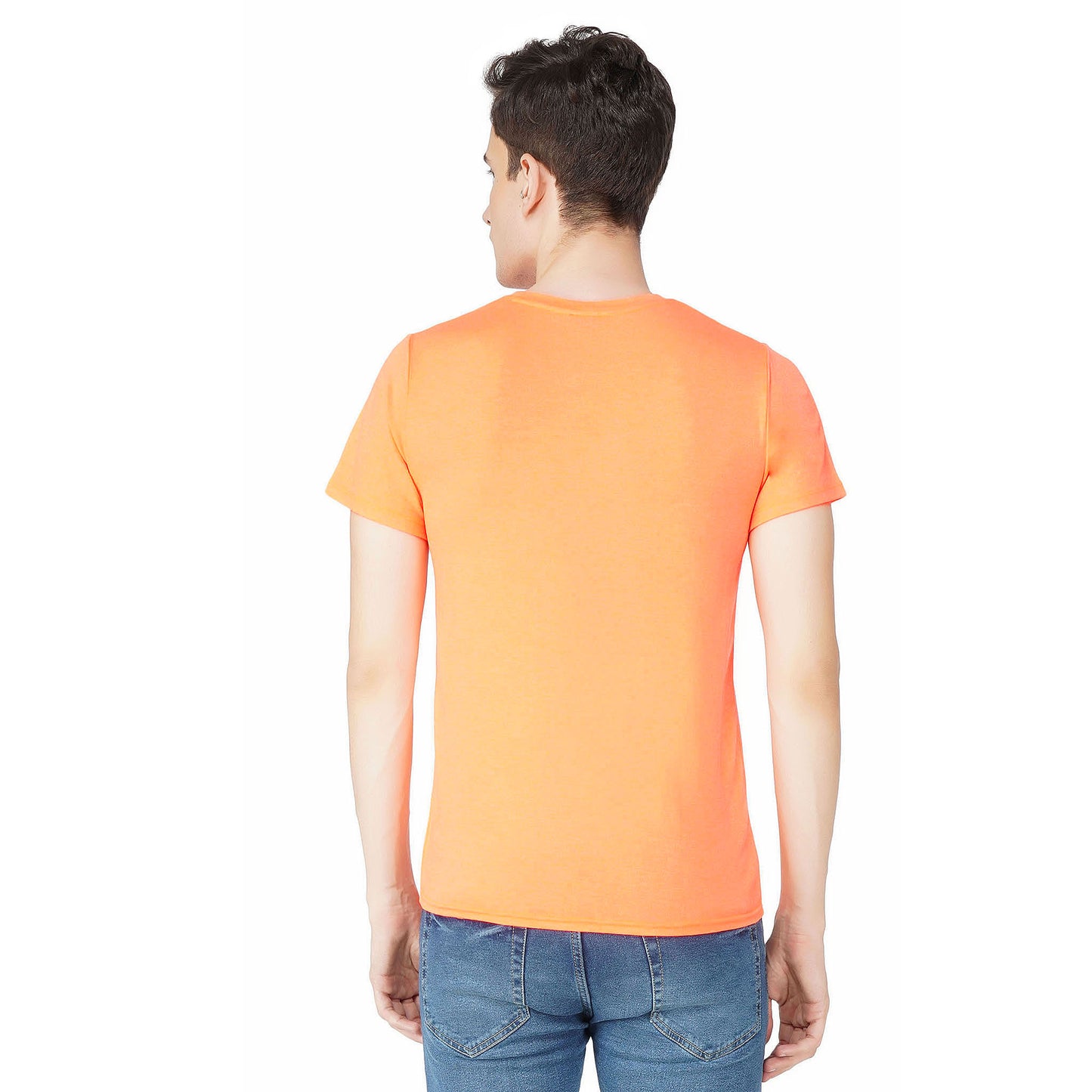 SLAY. Sport Men's Printed Neon Orange T-shirt-clothing-to-slay.myshopify.com-T-Shirt