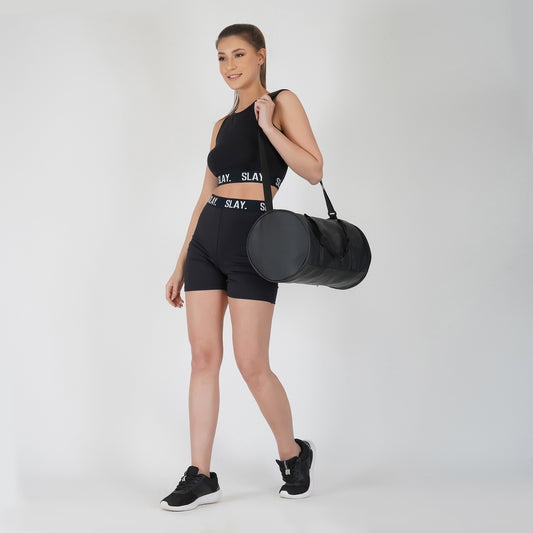 SLAY. Sport Women's Activewear Crop Top And Shorts Co-ord Set