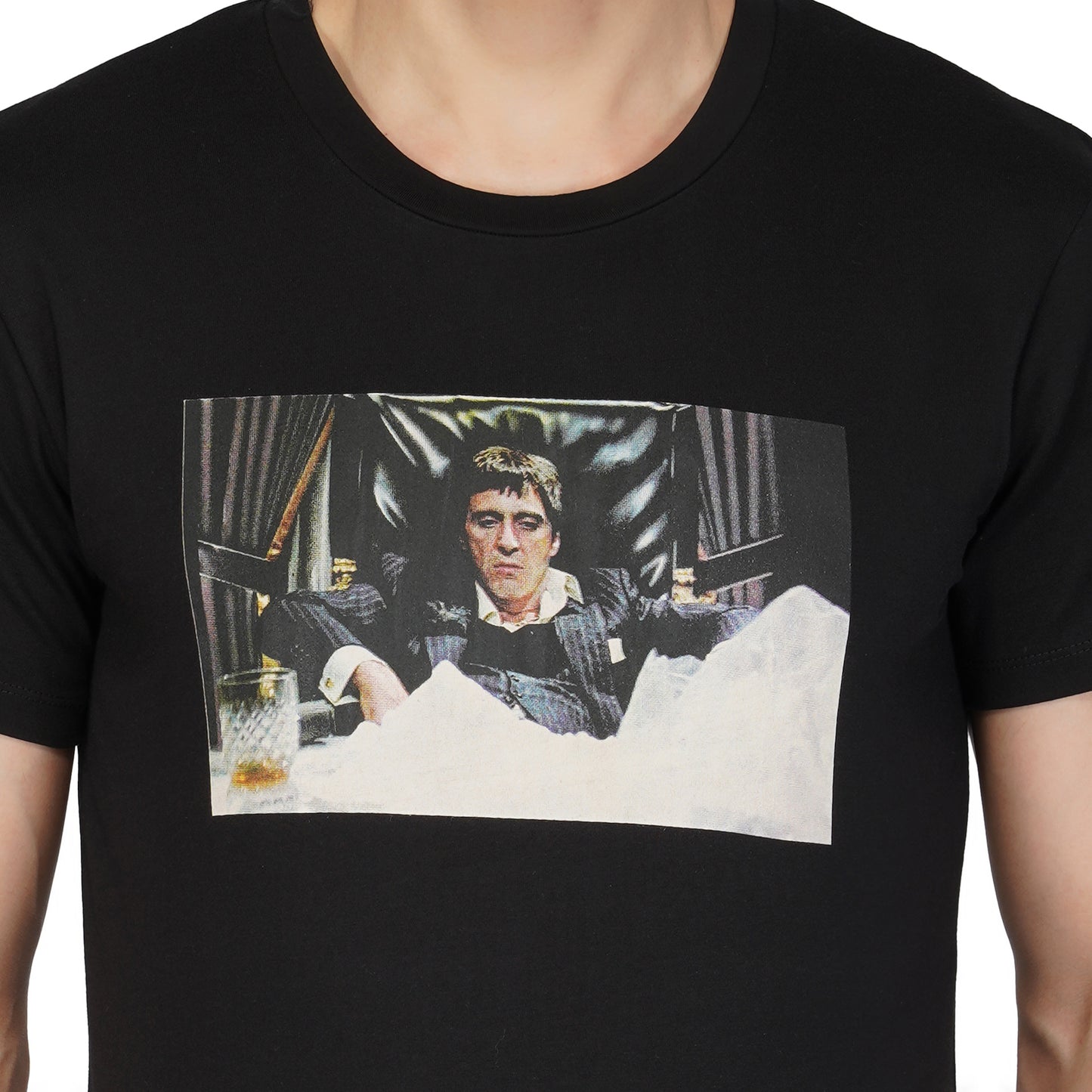 SLAY. Men's Limited Edition Black Scarface T-shirt "G Shirt"