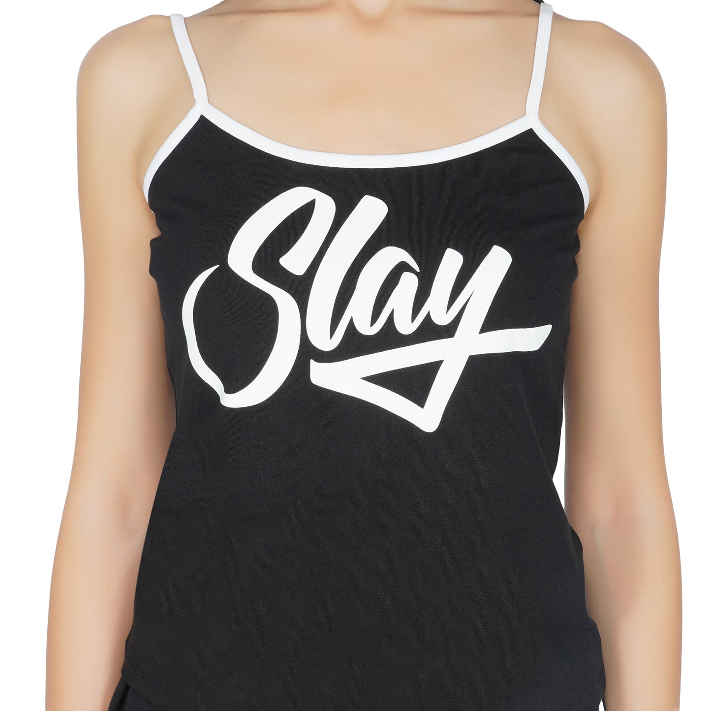 SLAY. Women's Sport Cami And Shorts Coord Set-clothing-to-slay.myshopify.com-Cami And Shorts Set