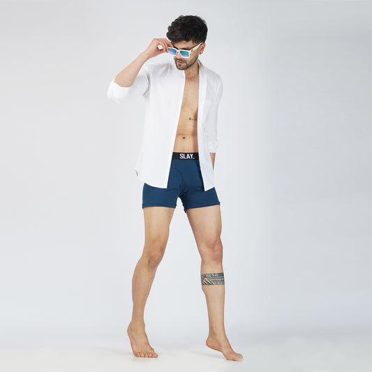 SLAY. Men's Blue Underwear Trunks