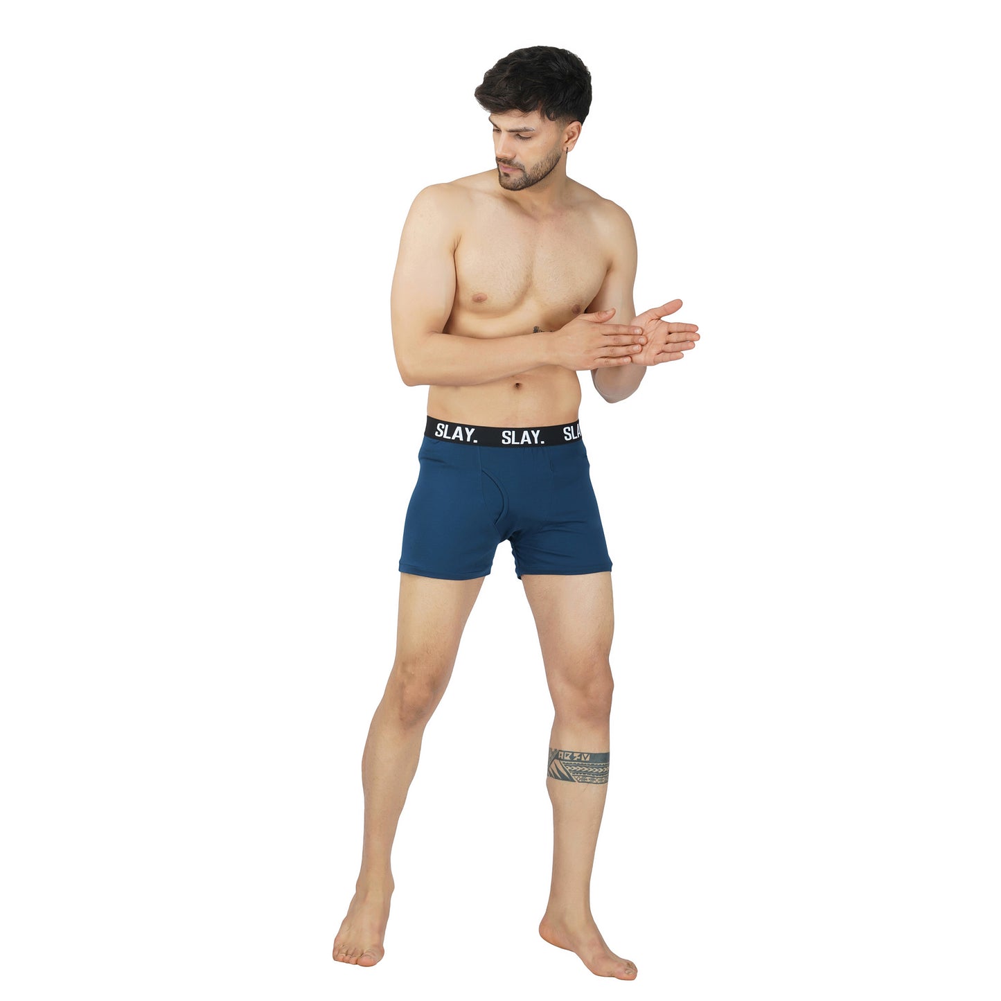 SLAY. Men's Blue Underwear Trunks