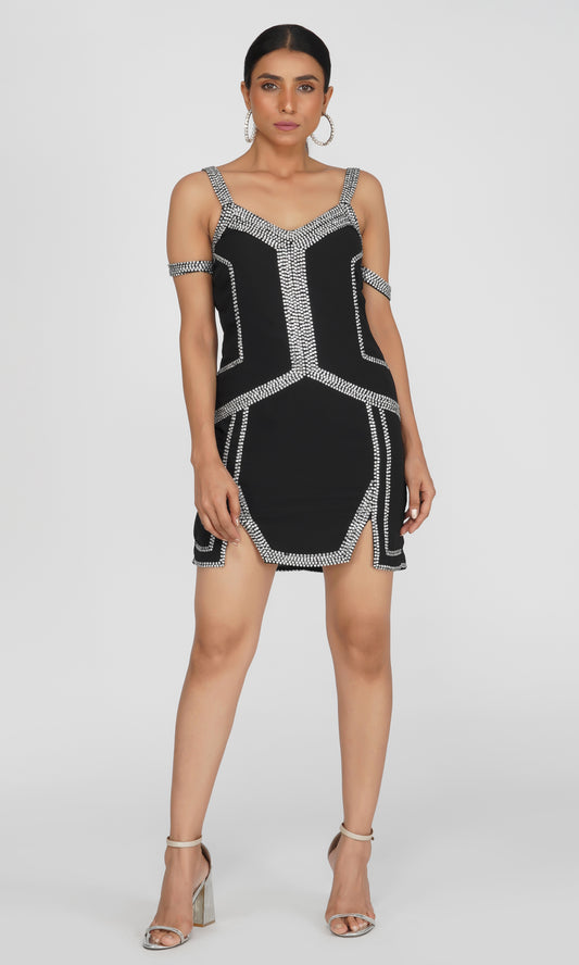 SLAY. Handcrafted Crystal Dress