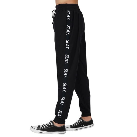 SLAY. Classic Men's Limited Edition Black Joggers-clothing-to-slay.myshopify.com-Tracksuit
