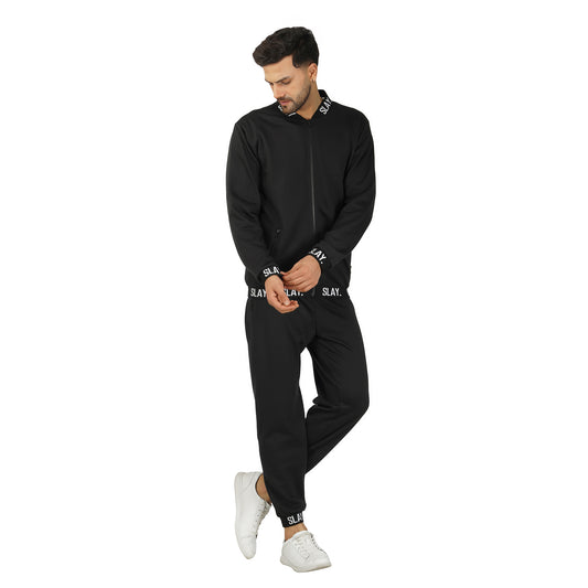 SLAY. Classic Men's Limited Edition Black Tracksuit