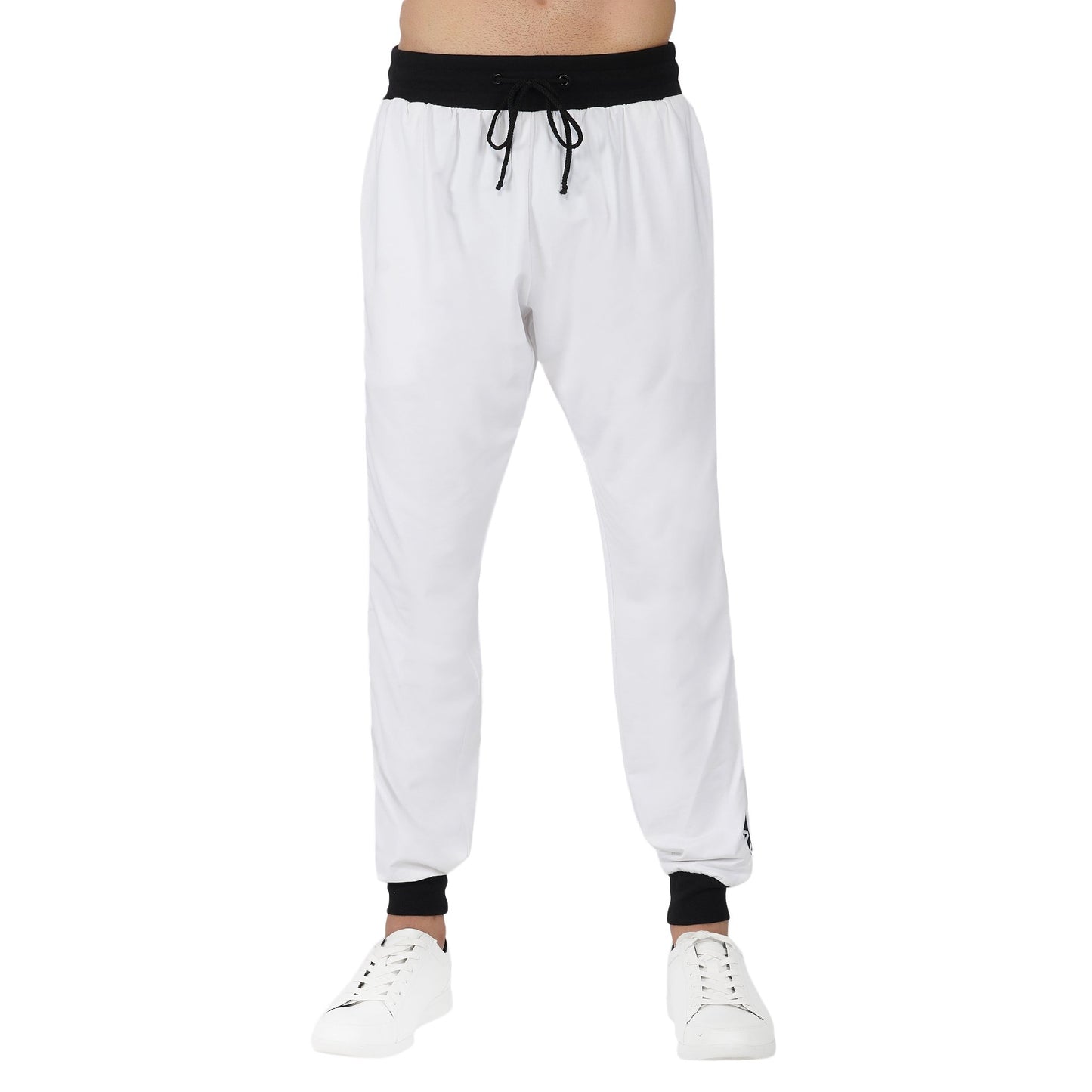 SLAY. Classic Men's Limited Edition White Joggers-clothing-to-slay.myshopify.com-Tracksuit