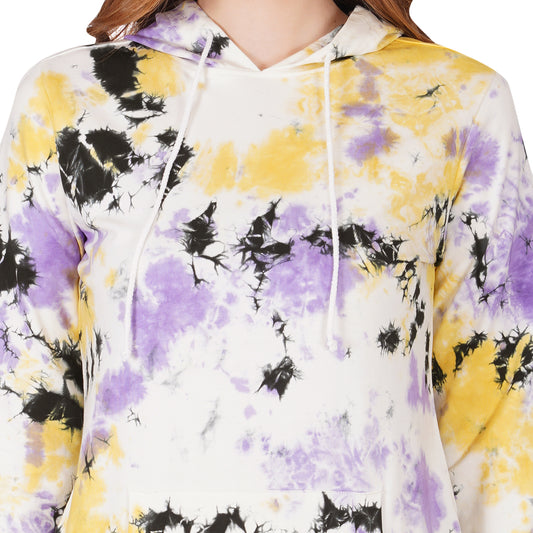 SLAY. Sport Women's Tie Dye Hoodie & Joggers Co ord Set-clothing-to-slay.myshopify.com-Tracksuit