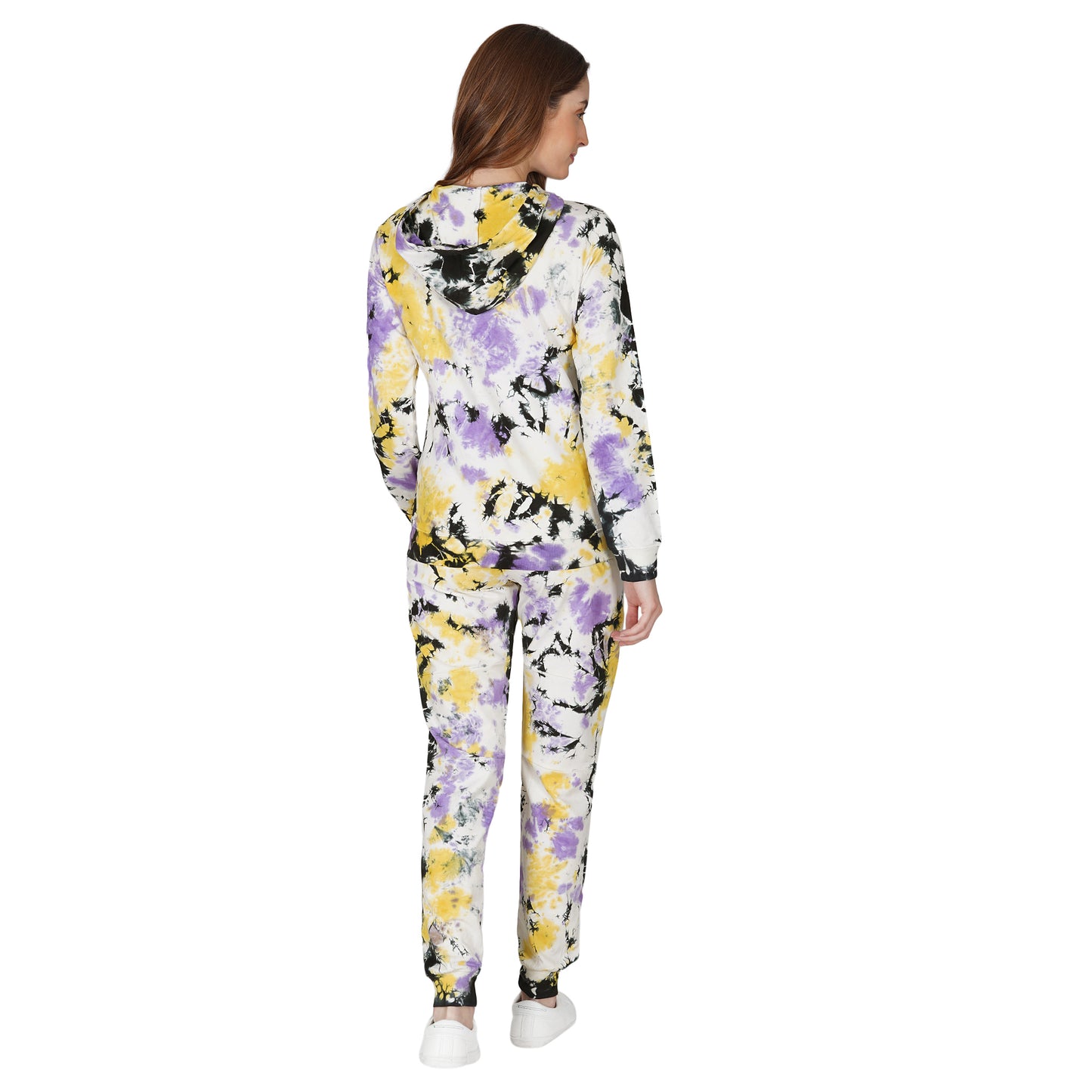 SLAY. Sport Women's Tie Dye Hoodie & Joggers Co ord Set-clothing-to-slay.myshopify.com-Tracksuit