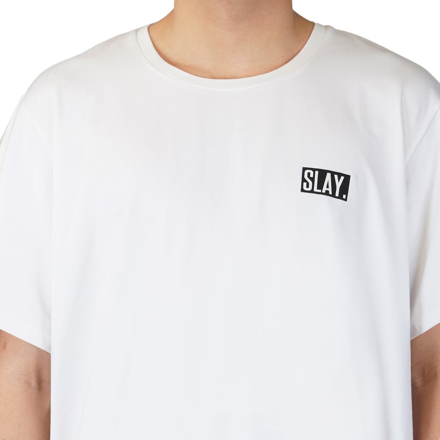 SLAY. Men's Have a Nice Day Oversized Drop Shoulder T shirt