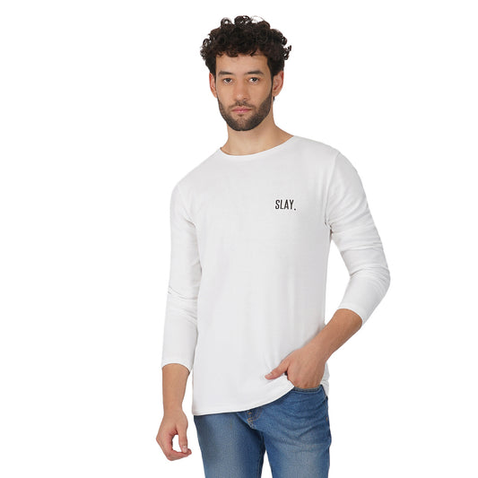 SLAY. Men's Pique Fabric Full Sleeves T-shirt-clothing-to-slay.myshopify.com-T-shirt