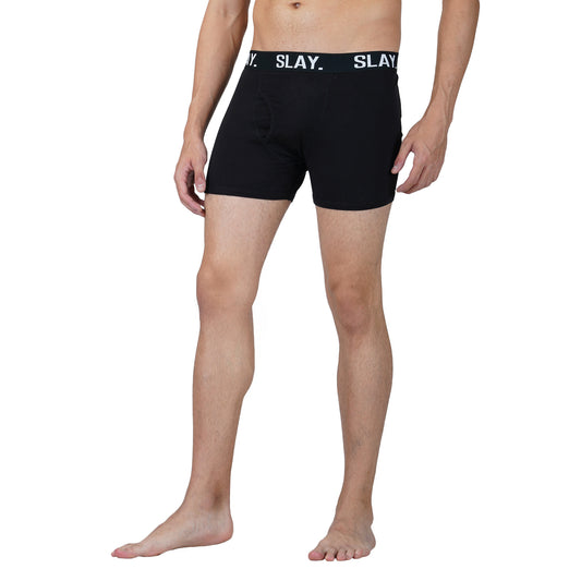 SLAY. Men's Black Underwear Trunks