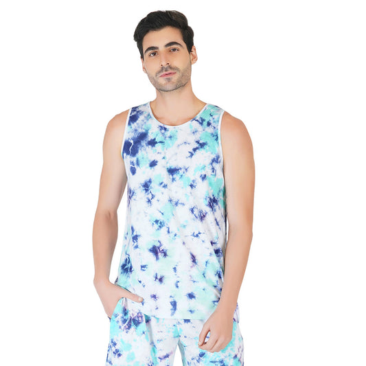 SLAY. Men's Tie Dye Vest