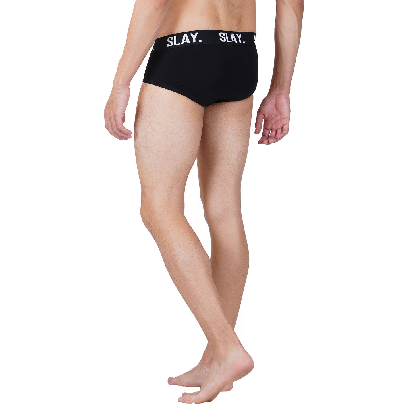 SLAY. Men's Black Underwear Cotton Briefs