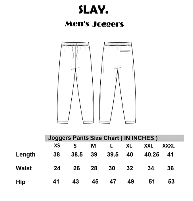 SLAY. Men's Black & White Joggers-clothing-to-slay.myshopify.com-Joggers
