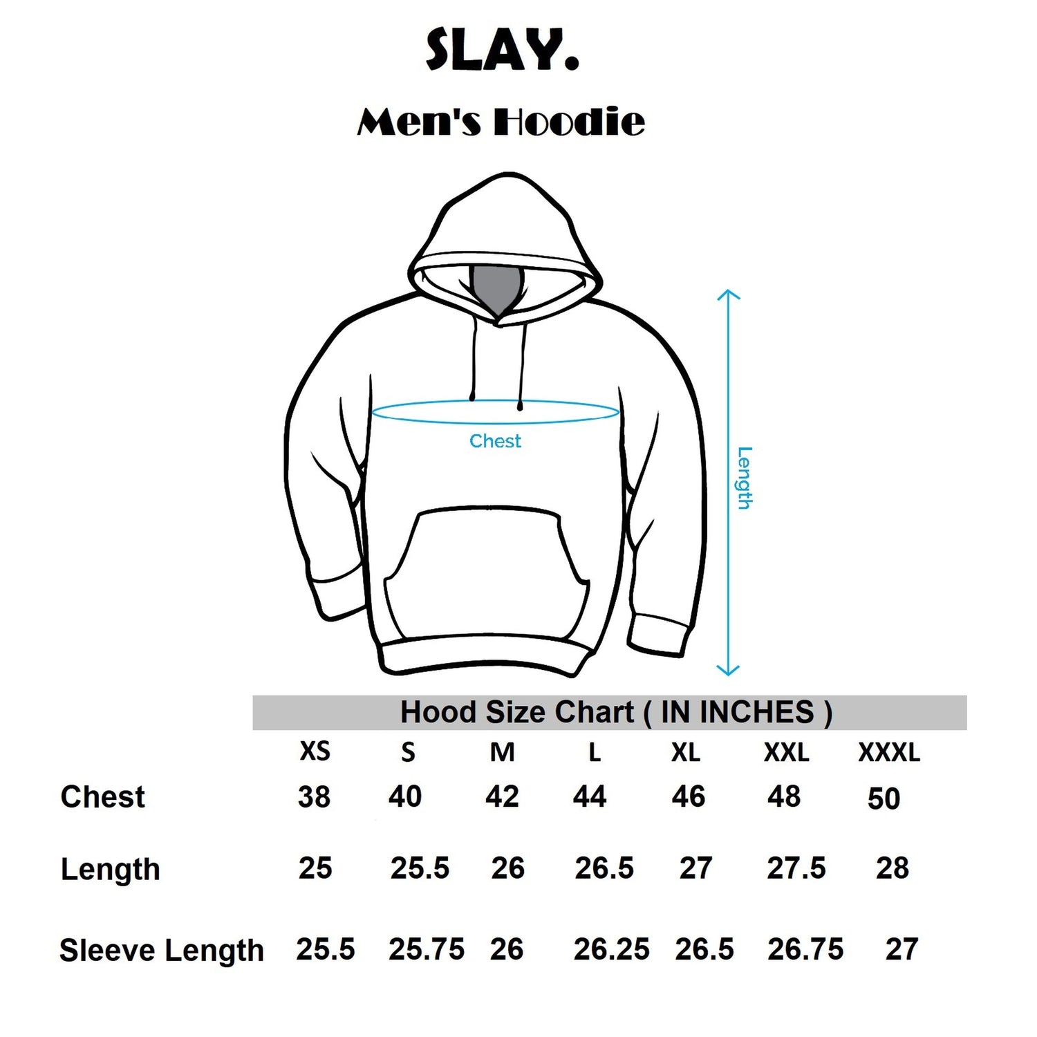 SLAY. Men's Printed BALLIN Edition Hoodie With Kangaroo Pocket-clothing-to-slay.myshopify.com-Hoodie