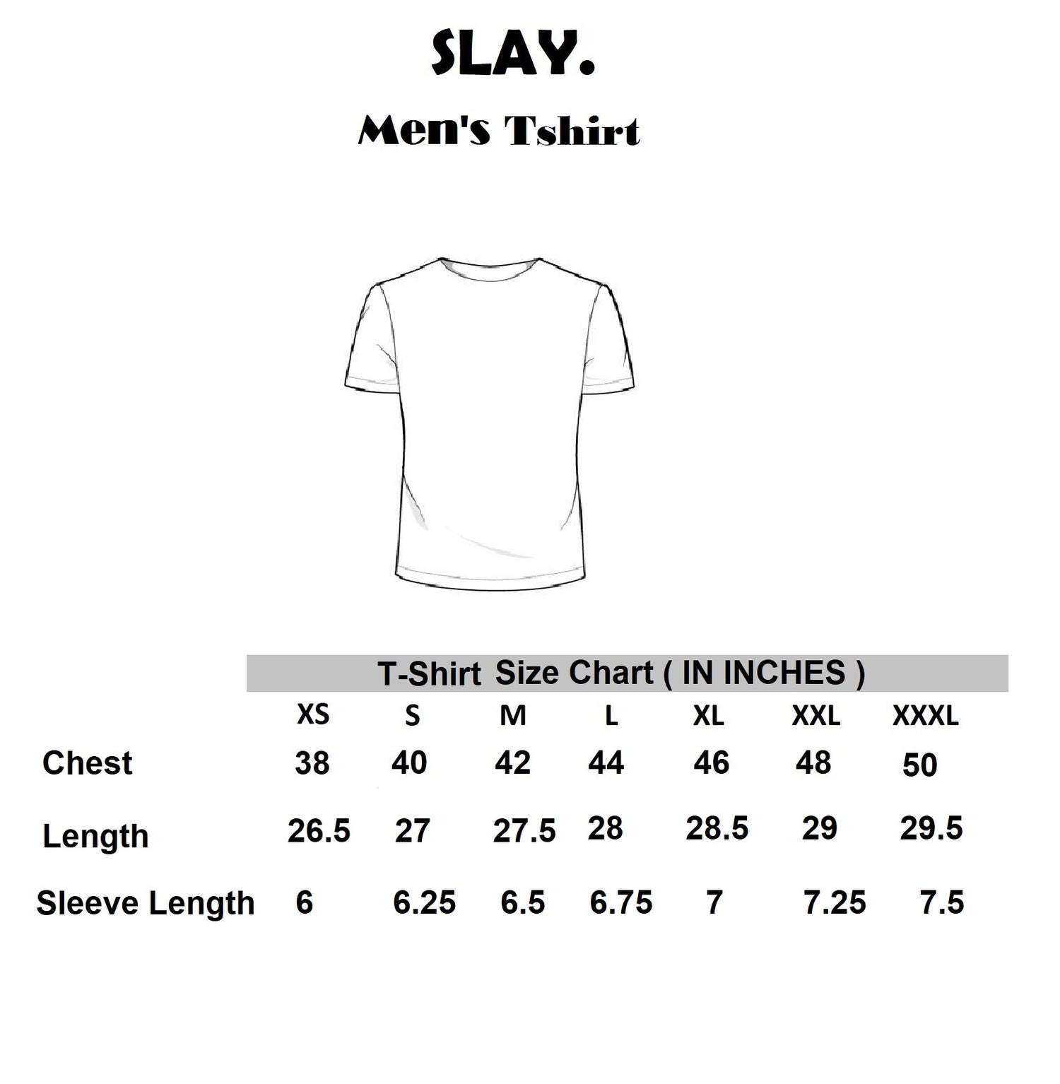 SLAY. Sport Printed Men's Black T-shirt-clothing-to-slay.myshopify.com-T-Shirt