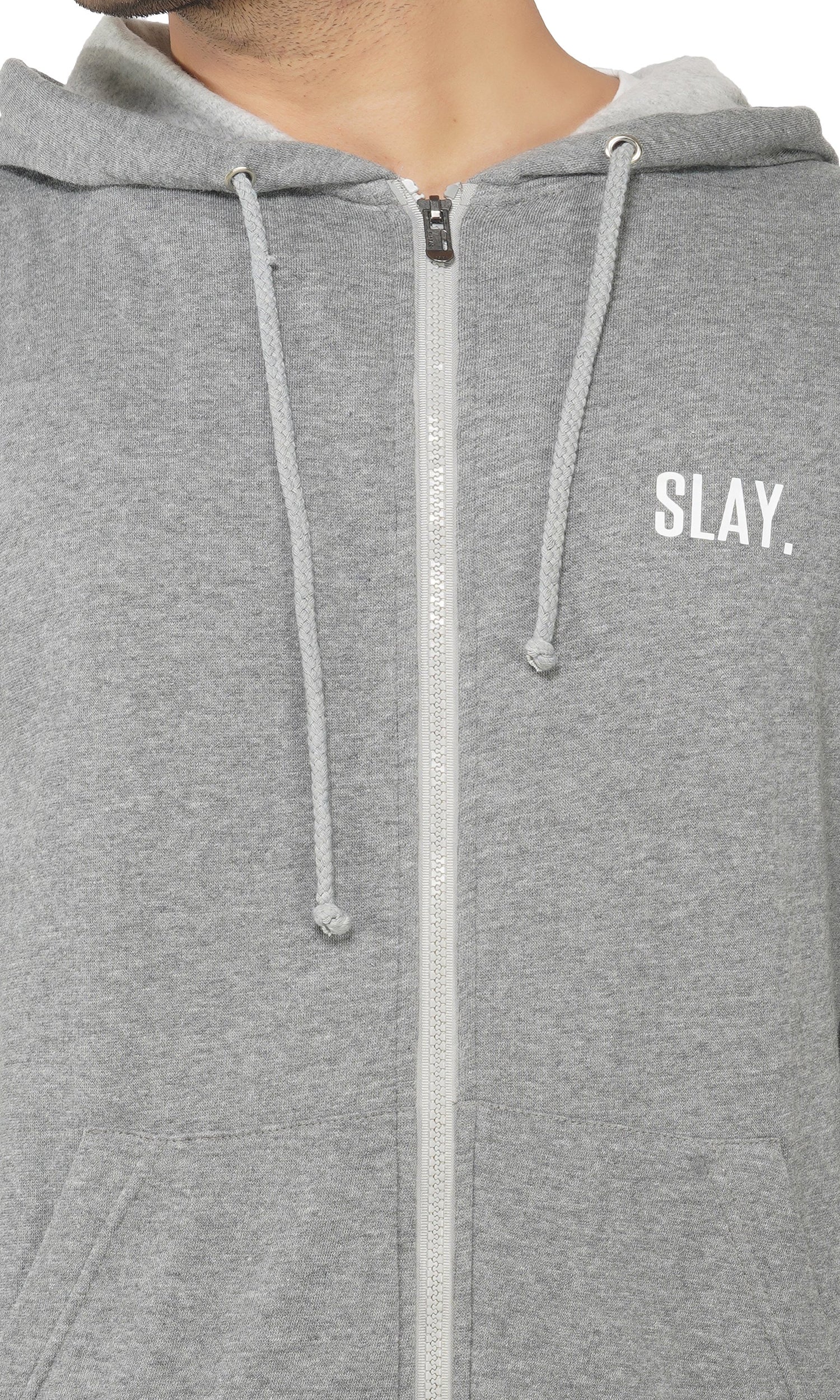 SLAY. Men's BALLER Edition Printed Men's Light Grey Jacket-clothing-to-slay.myshopify.com-Jacket