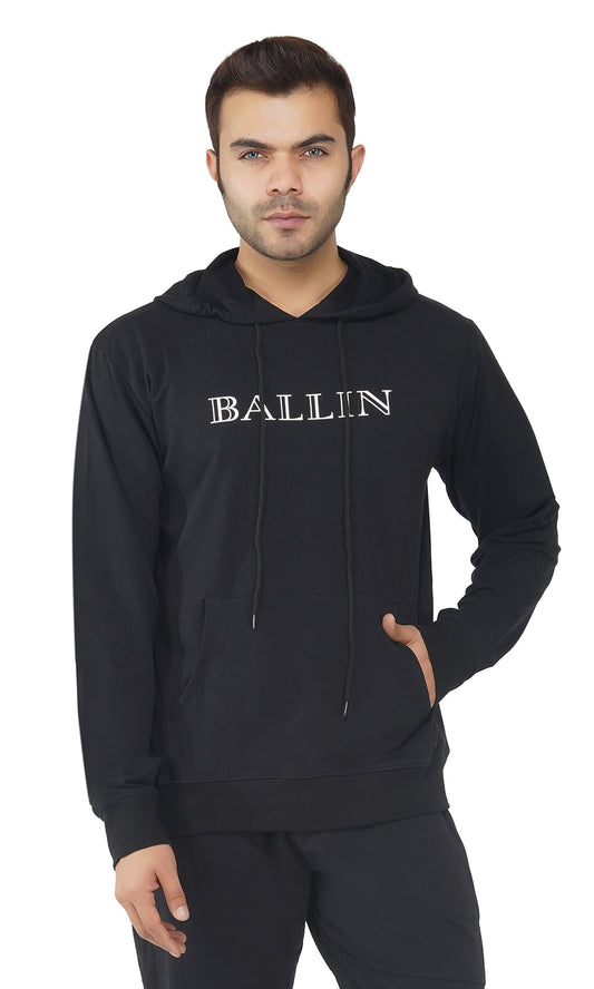 SLAY. Men's Printed BALLIN Edition Hoodie With Kangaroo Pocket-clothing-to-slay.myshopify.com-Hoodie