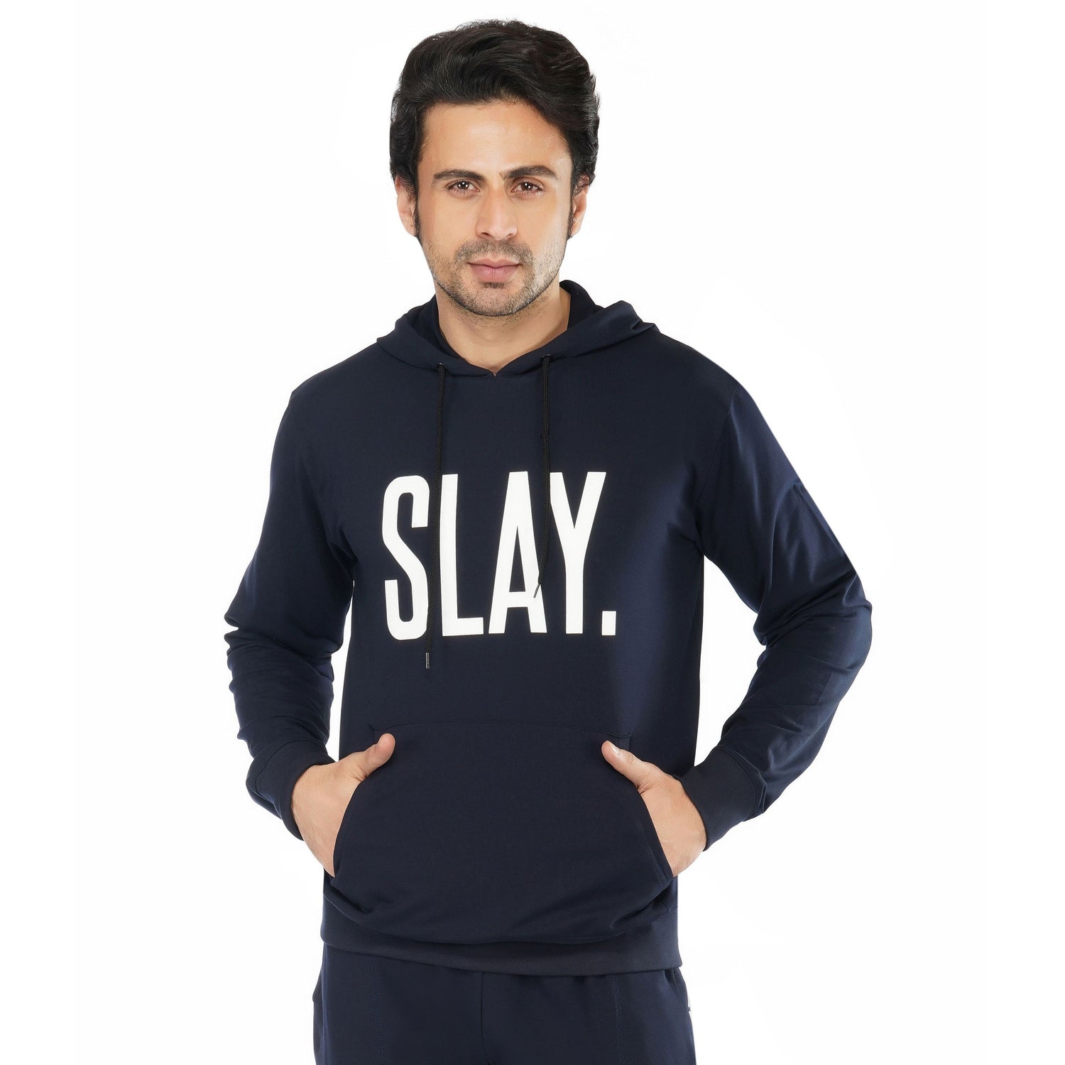 SLAY. Men's Printed Hoodie with Kangaroo Pocket-clothing-to-slay.myshopify.com-Hoodie