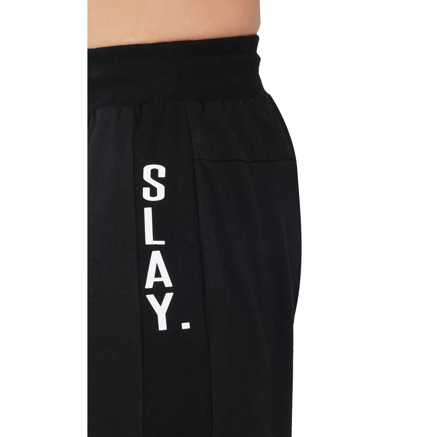 SLAY. Men's Black Joggers-clothing-to-slay.myshopify.com-Joggers