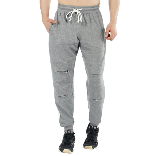 SLAY. Men's Light Grey Joggers-clothing-to-slay.myshopify.com-Joggers