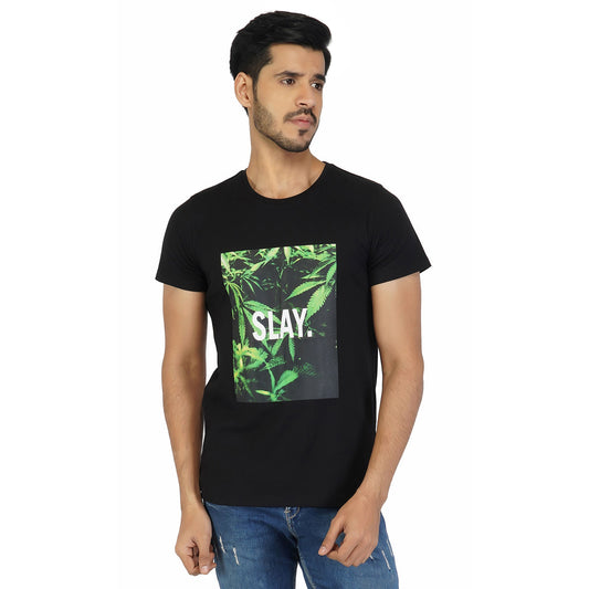 SLAY. Men's 4/20 Leaves Edition Leaves Printed T-shirt-clothing-to-slay.myshopify.com-T-shirt