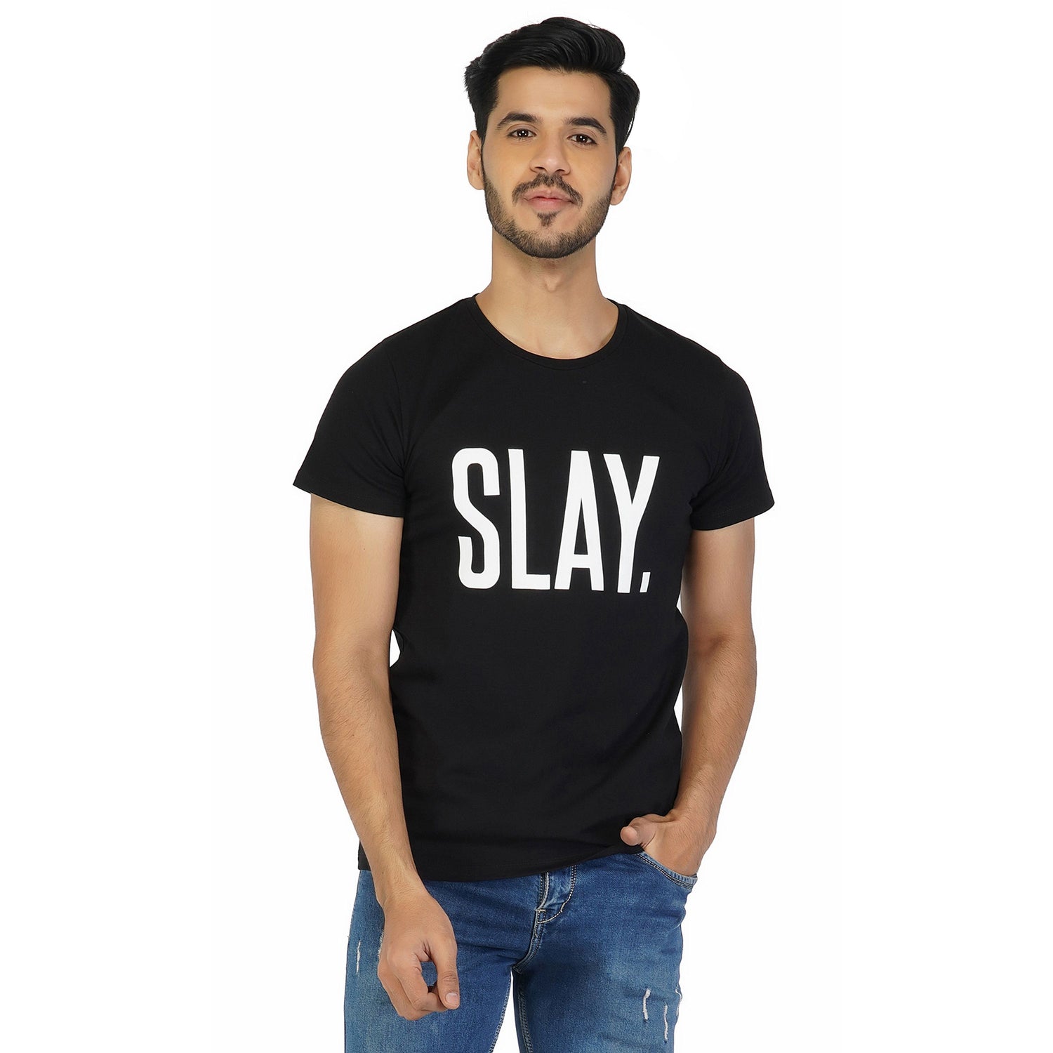 SLAY. Men's Classic Printed T-Shirt-clothing-to-slay.myshopify.com-T-shirt