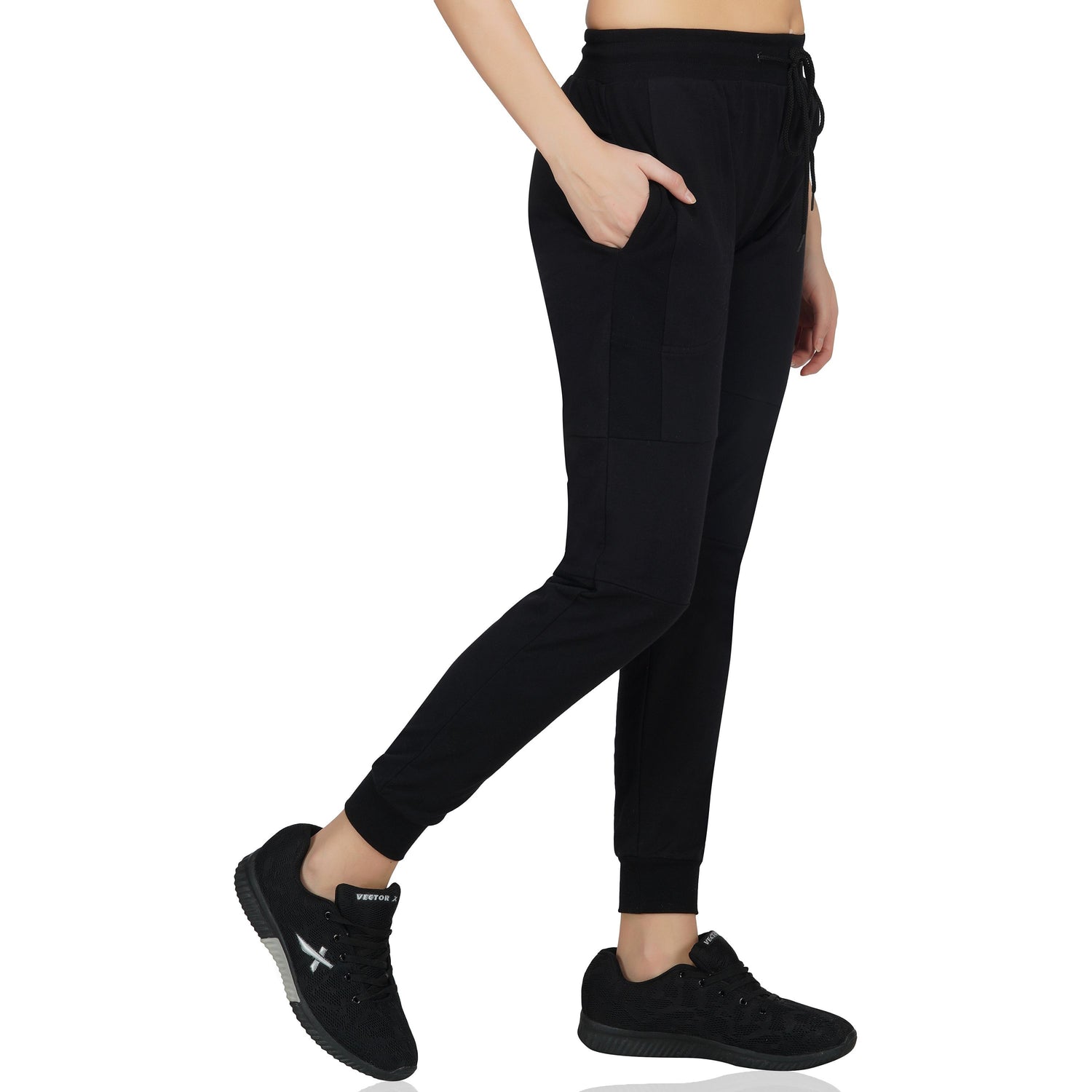 Black SOLID Full Length Casual Men Regular Fit Jogger Pants - Selling Fast  at Pantaloons.com